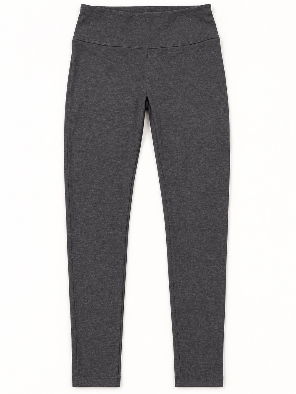 Spalding Women’s Medium Charcoal Gray Wide-Waist Leggings